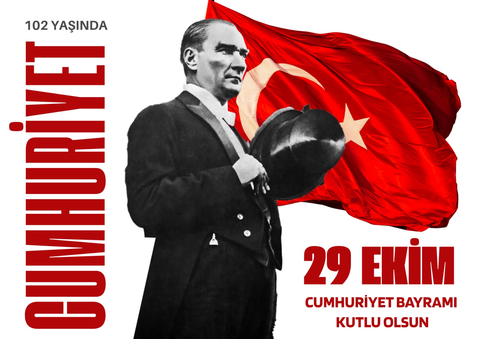 Cumhuriyet’in 102. Yılı Coşkuyla Kutlanacak