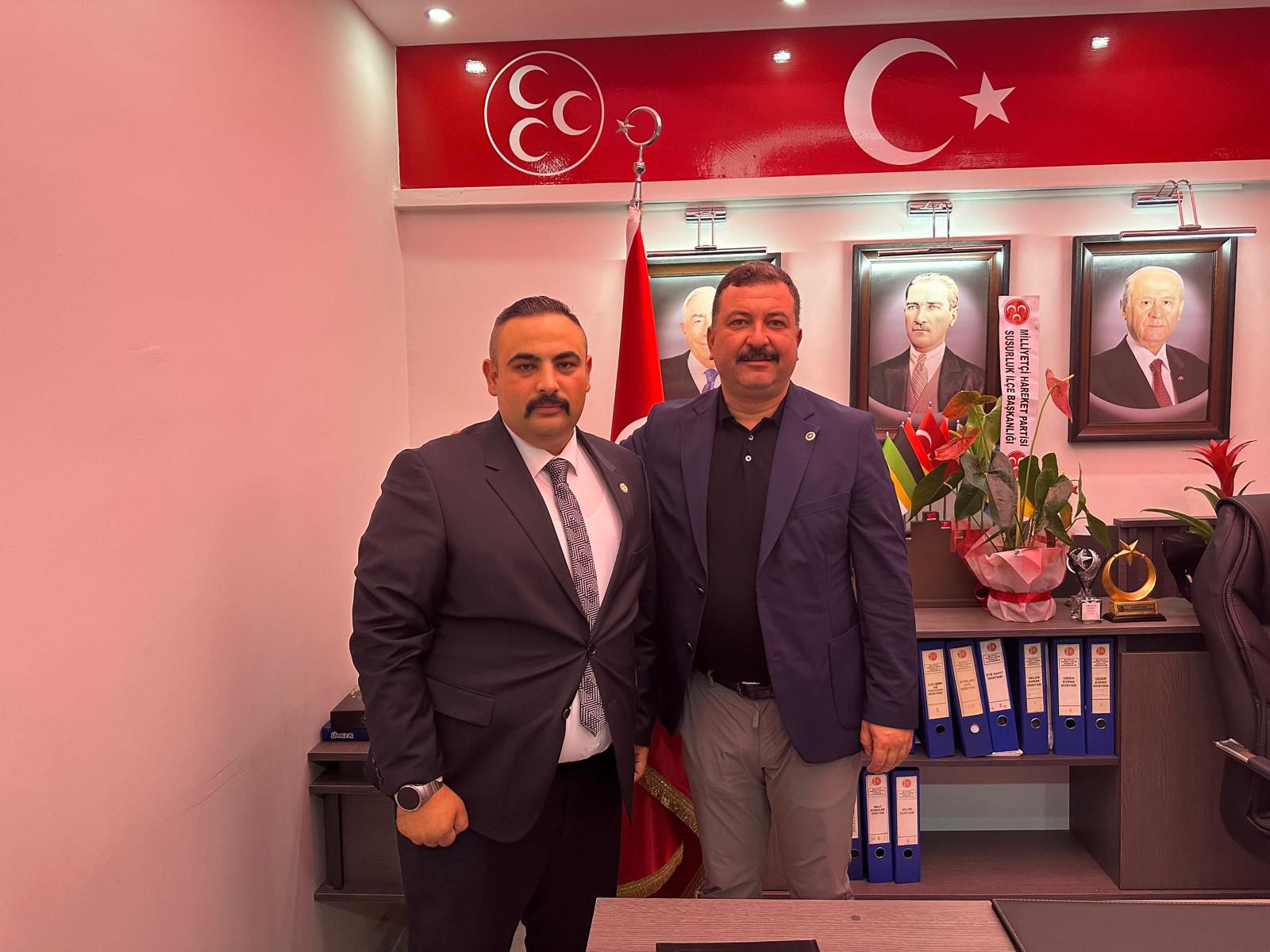 MHP Milletvekili Ekrem Gökay Yüksel’den İlçe Teşkilatına Ziyaret