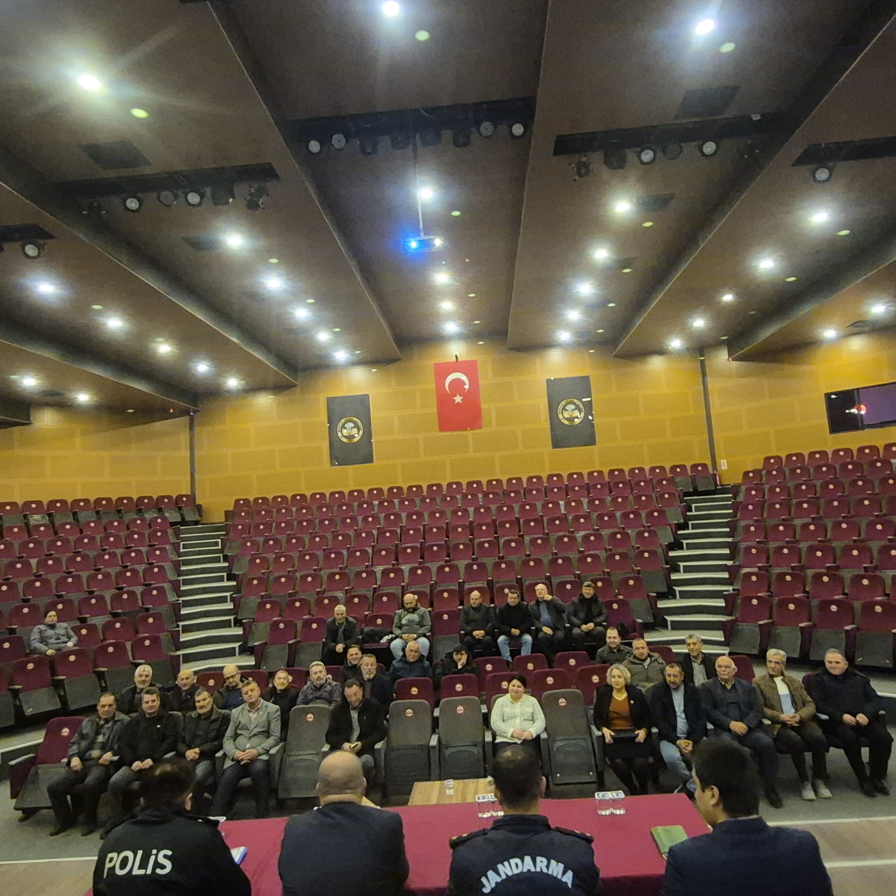 Aylık Muhtarlar Toplantısı  Gerçekleştirildi