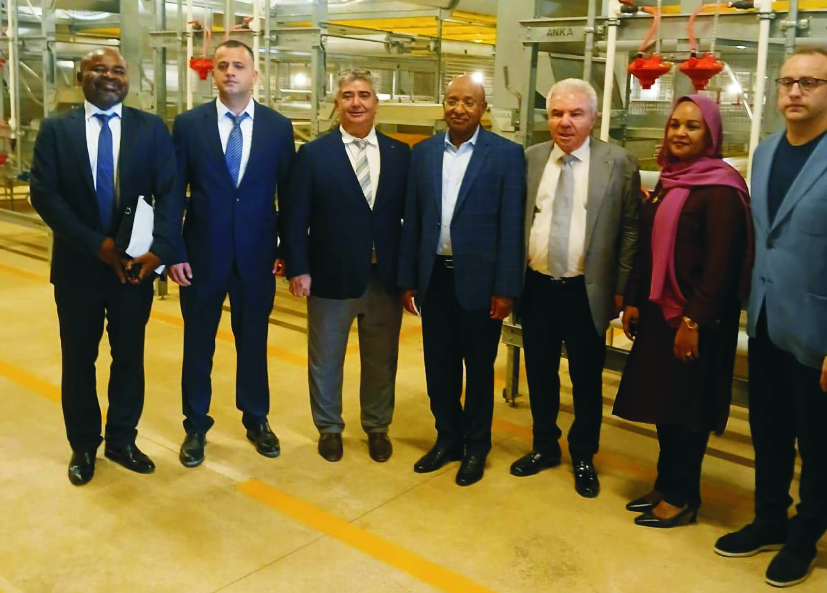 ANKA KÜMES'TEN AFRİKA’NIN EN BÜYÜK TAVUK ETİ ÜRETİM TESİSİ 