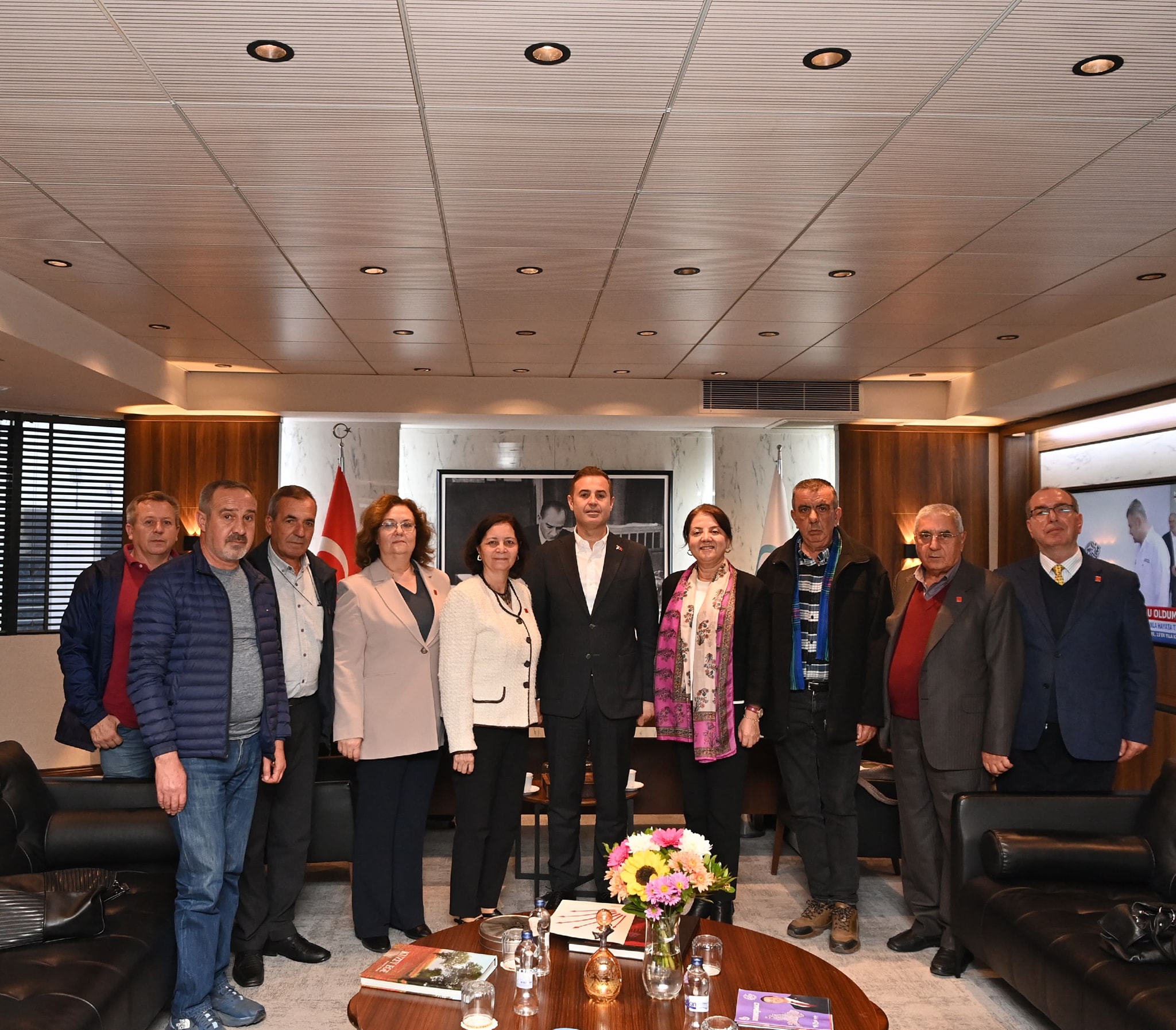 CHP Susurluk İlçe Başkanlığı’ndan Başkan Ahmet Akın’a Ziyaret