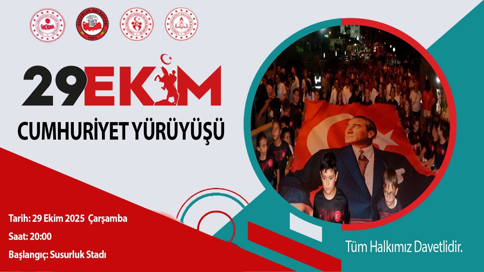 Susurluk’ta Cumhuriyet Yürüyüşüyle 102. Yıl Coşkusu Yaşanacak